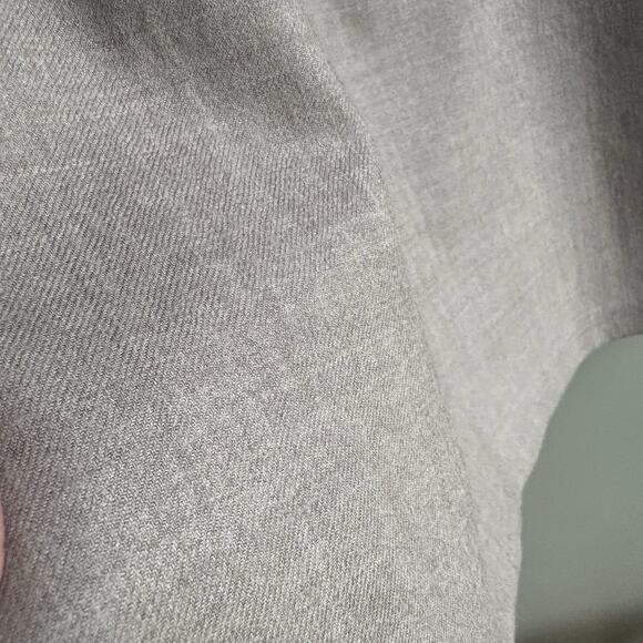 BANANA REPUBLIC Short Sleeve Wool Sheath Dress | Size 6 Neutral Beige Minimalist - Picture 11 of 15